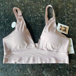 NWT Light Purple Danskin Intimates Wireless Bra with Removable Padding Size L